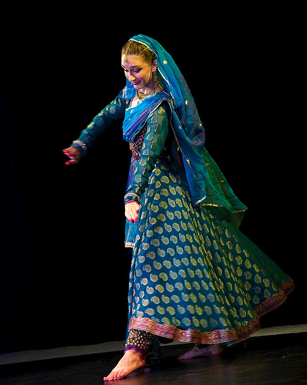 Pokaz tańca Kathak Magdaleny Niernsee - Zdjęcie 2 z 12